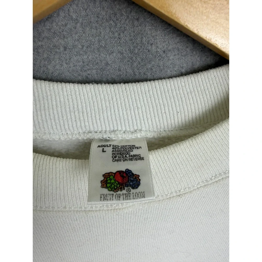 Vintage Fruit of the‎ Loom Aultman Hospital School of Nursing Sweatshirt White L